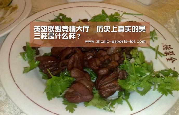 英雄联盟竞猜大厅 _历史上真实的吴三桂是什么样?(图3) 英雄联盟竞猜大厅